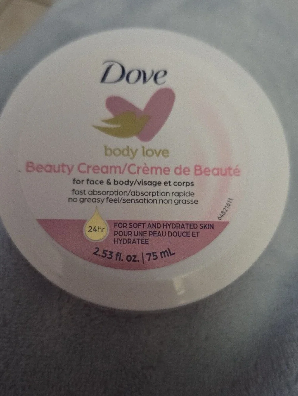 Dove Pink Body Love Moisturizing Cream - Hydrating Skin Care And Lip Shine NWOT
